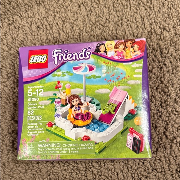 Lego Friends Olivia’s Garden Pool set 41090 82 pieces new in sealed box - Picture 1 of 3